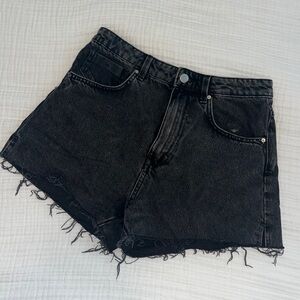 Zara Mini Shorts - Black / Grey